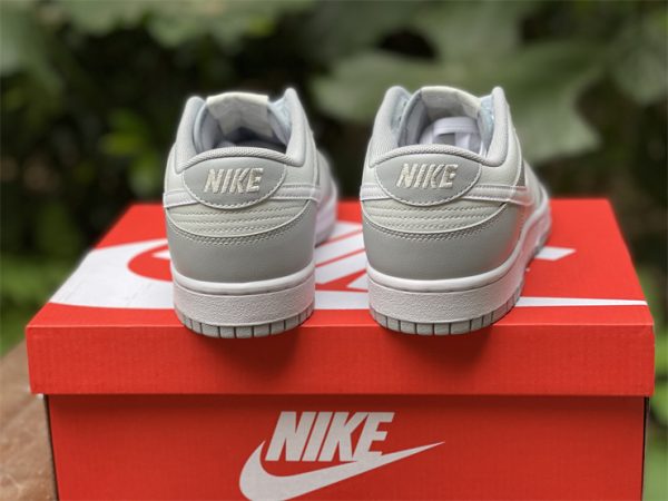 2022 Releases Nike Dunk Low Retro Grey White Shoes DJ6188-001 heel
