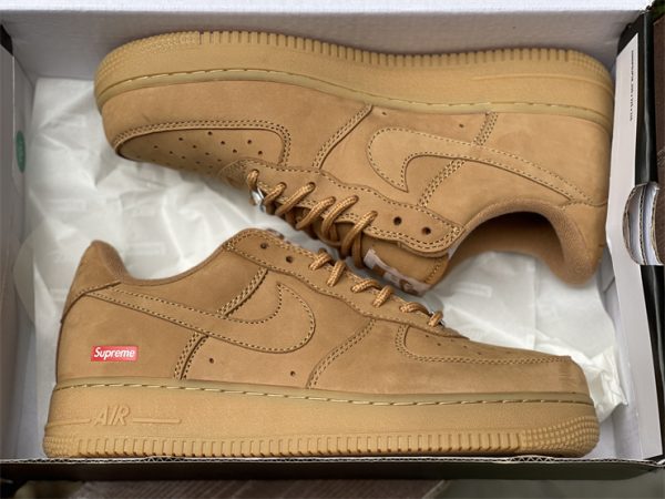 Buy Nike Air Force 1 Low SP Supreme Wheat Online DN1555-200 in box